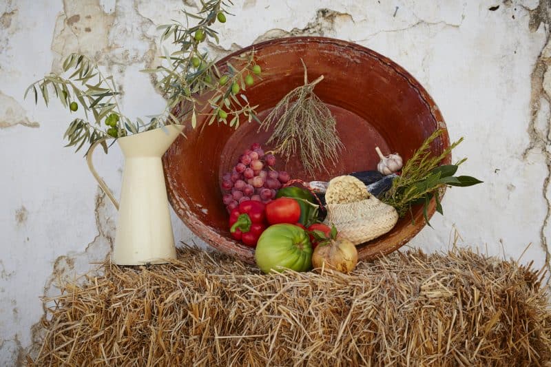 Fresh fruit and veg in Andalucia
