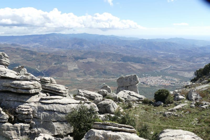 Mountain view from El Torcal