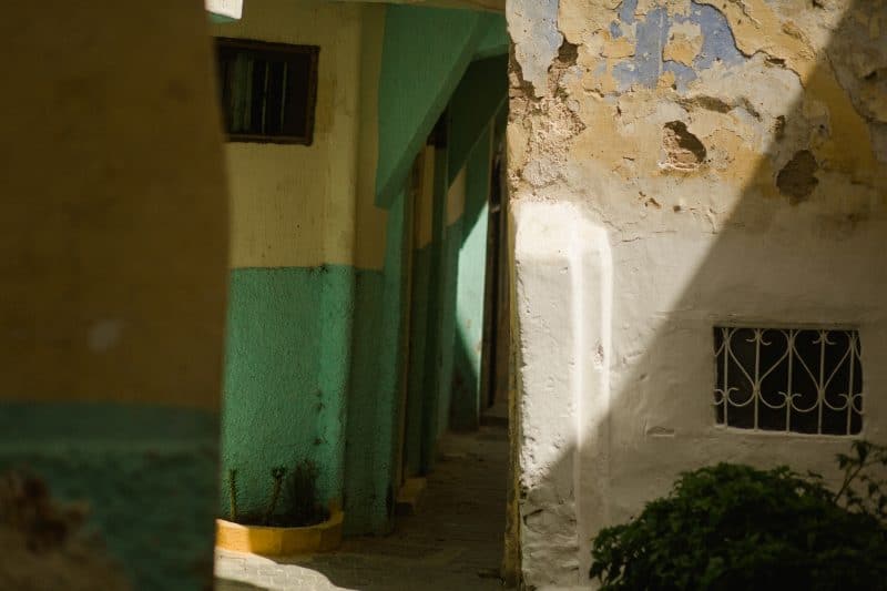 Streets of Tangier Morocco