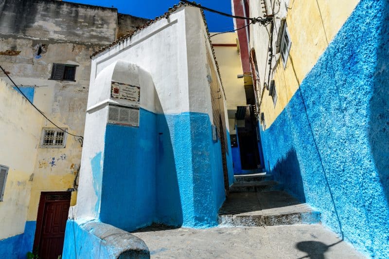 The streets of Tangier