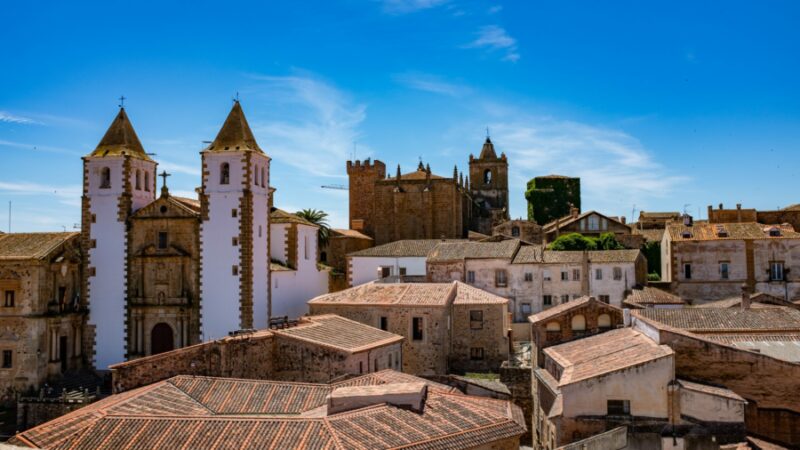 Cáceres Old Town a stop on the Camino Trilogy part 2