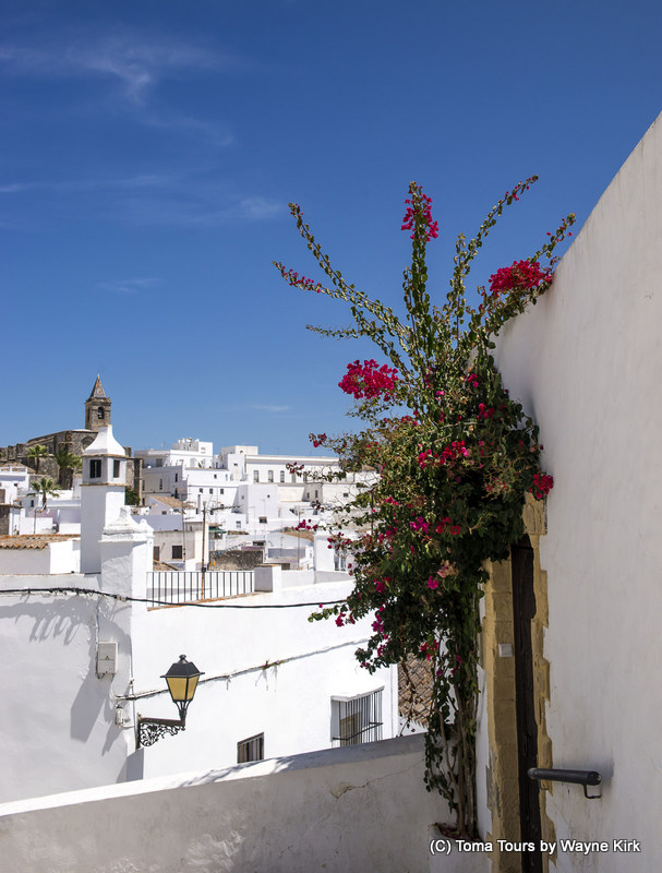 White village Vejer, Andalusia